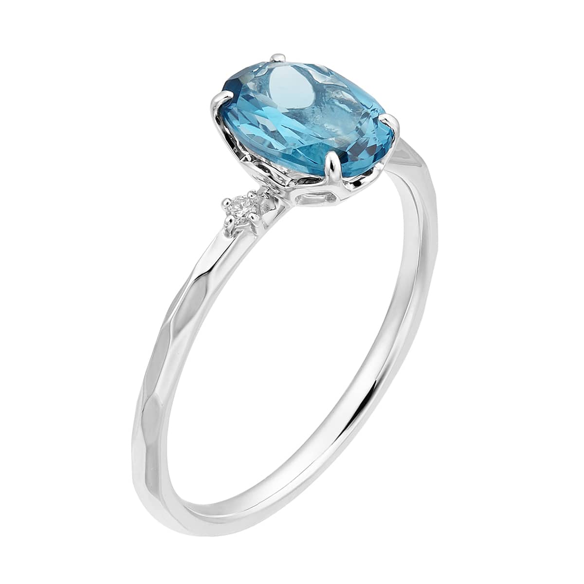 K10ホワイトゴールドロンドンブルートパーズリング(RFR341-002