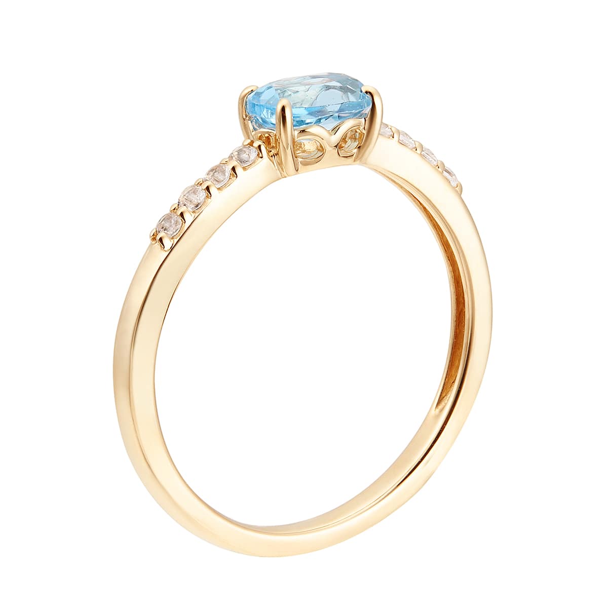 K10イエローゴールドブルートパーズリング(RFR346-002)|TSUTSUMI