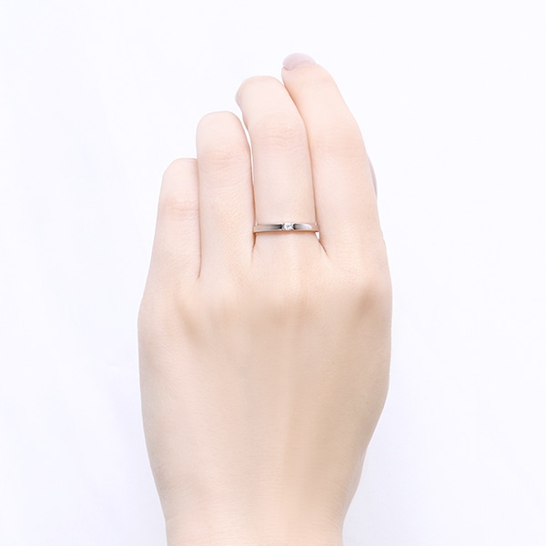 K10ホワイトゴールドダイヤモンドリング(RFR469)|TSUTSUMI（ジュエリー