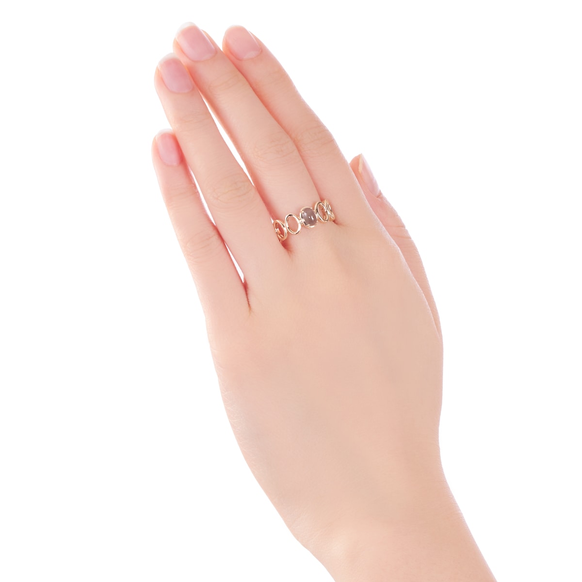 K10イエローゴールドグレームーンストーンリング(RFR412-002)|TSUTSUMI