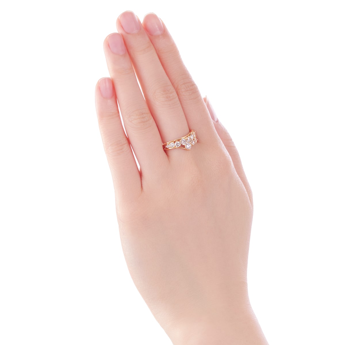 K18イエローゴールドダイヤモンドリング(RFR594-002)|TSUTSUMI