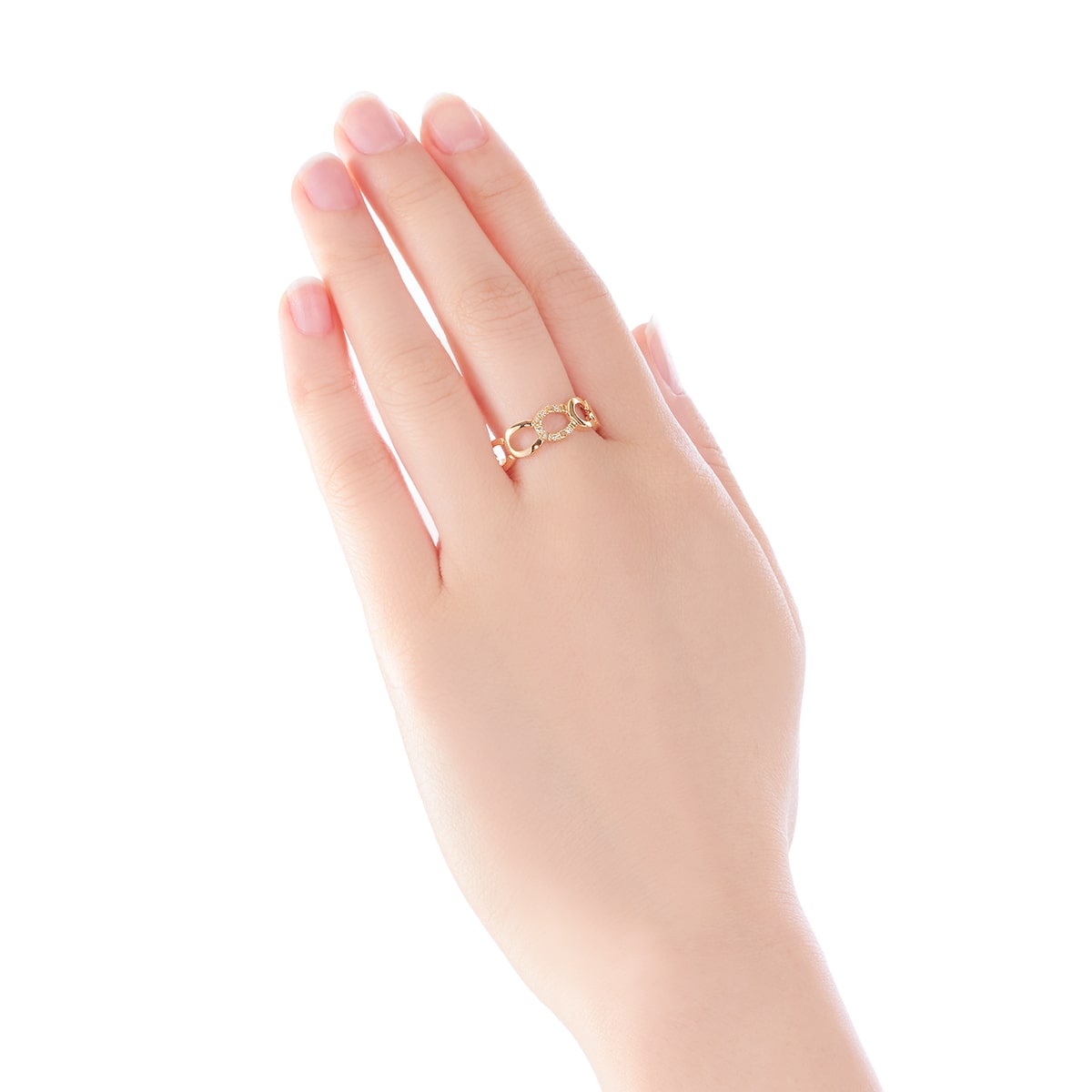 K18イエローゴールドダイヤモンドリング(RFR672-002)|TSUTSUMI