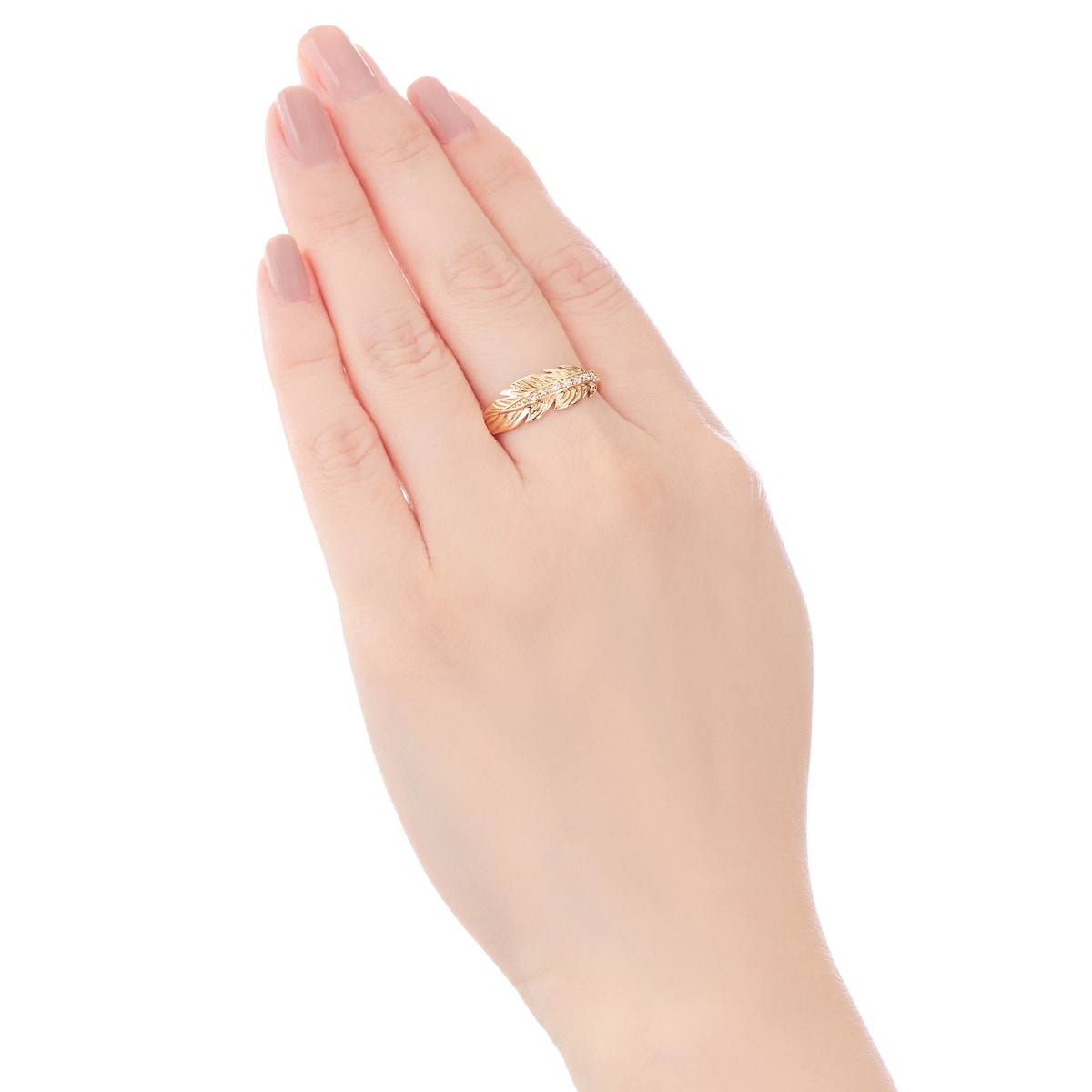 K10イエローゴールドダイヤモンドリング(RFR795-001)|TSUTSUMI