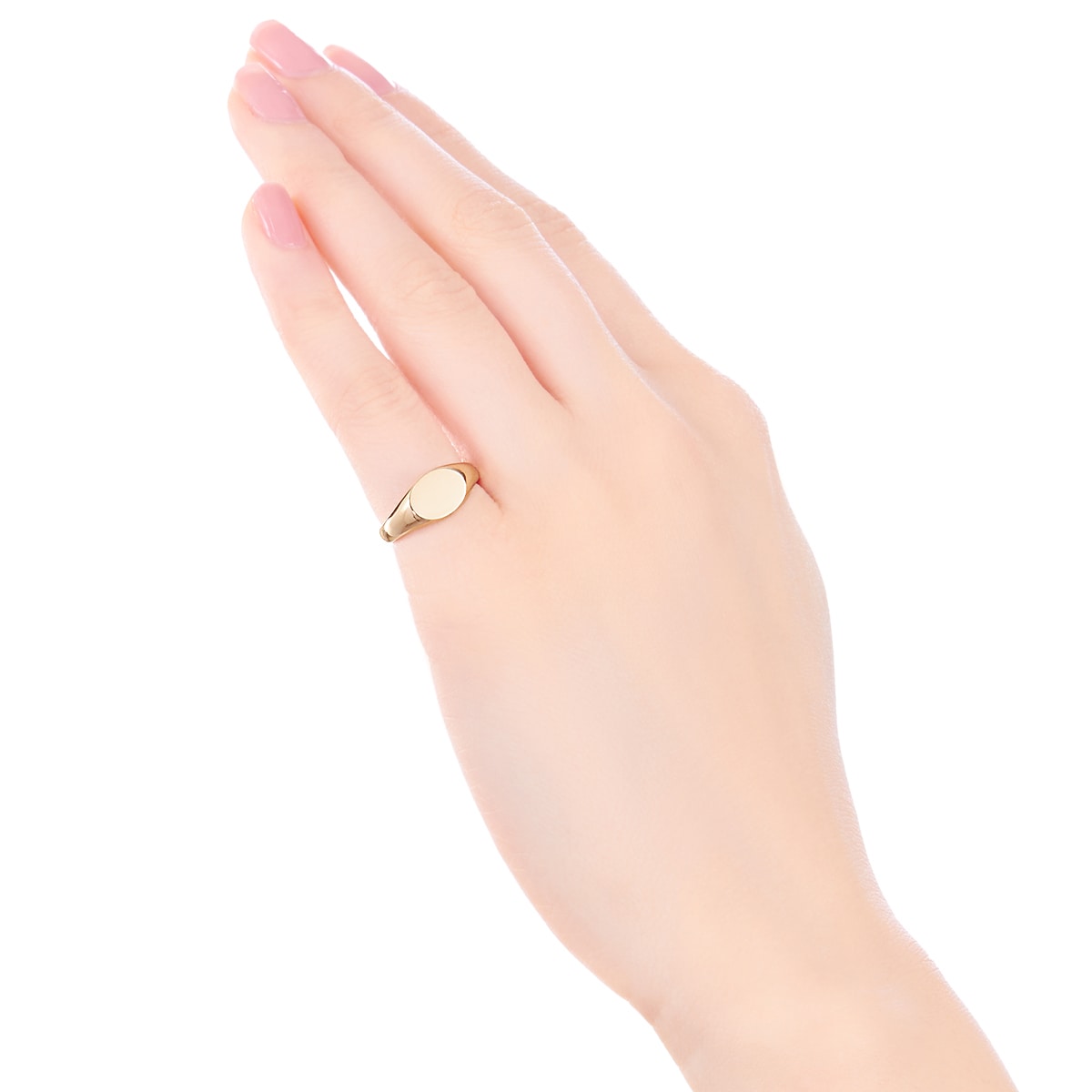 K10イエローゴールドリング（ピンキーリング）(RFR990-002)|TSUTSUMI