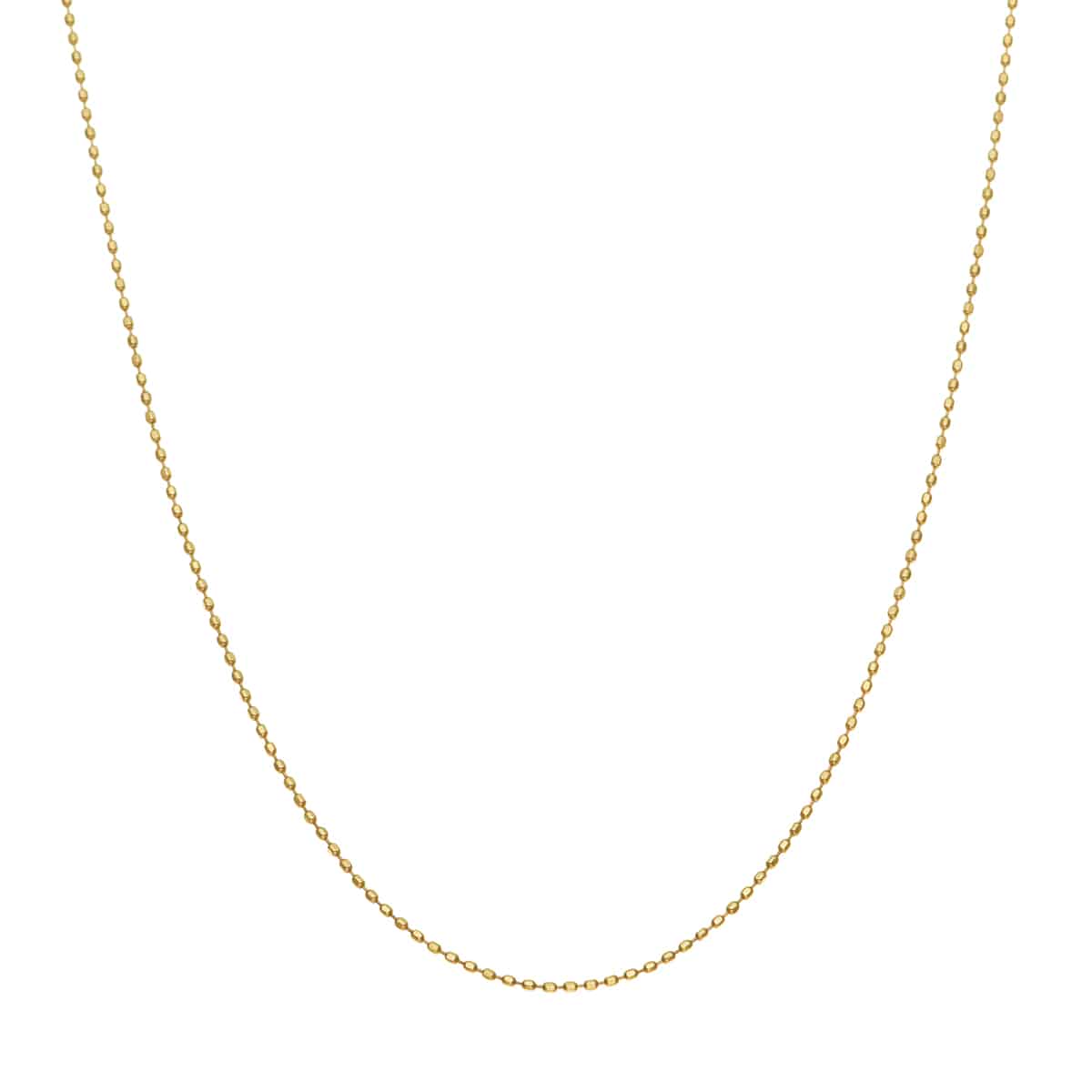 K18イエローゴールドネックレス（40cm）(RNC044)|TSUTSUMI（ジュエリー