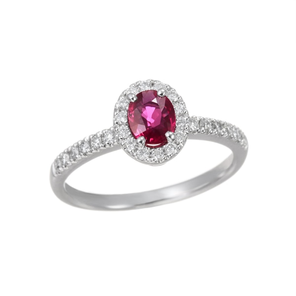 プラチナ鑑別書付ルビーリング(LFR415)|TSUTSUMI（ジュエリーツツミ