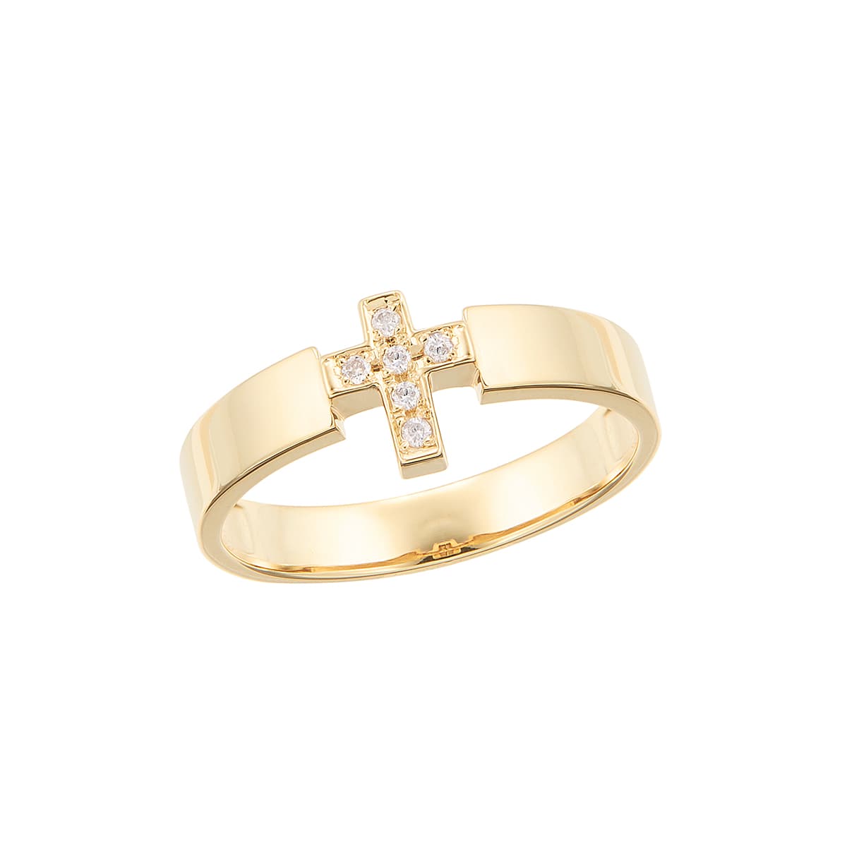 K10イエローゴールドダイヤモンドリング（ピンキーリング）(RFR174-001