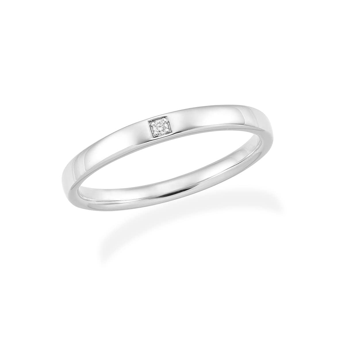 K14ホワイトゴールドペアリング(RFR305-001)|TSUTSUMI（ジュエリー