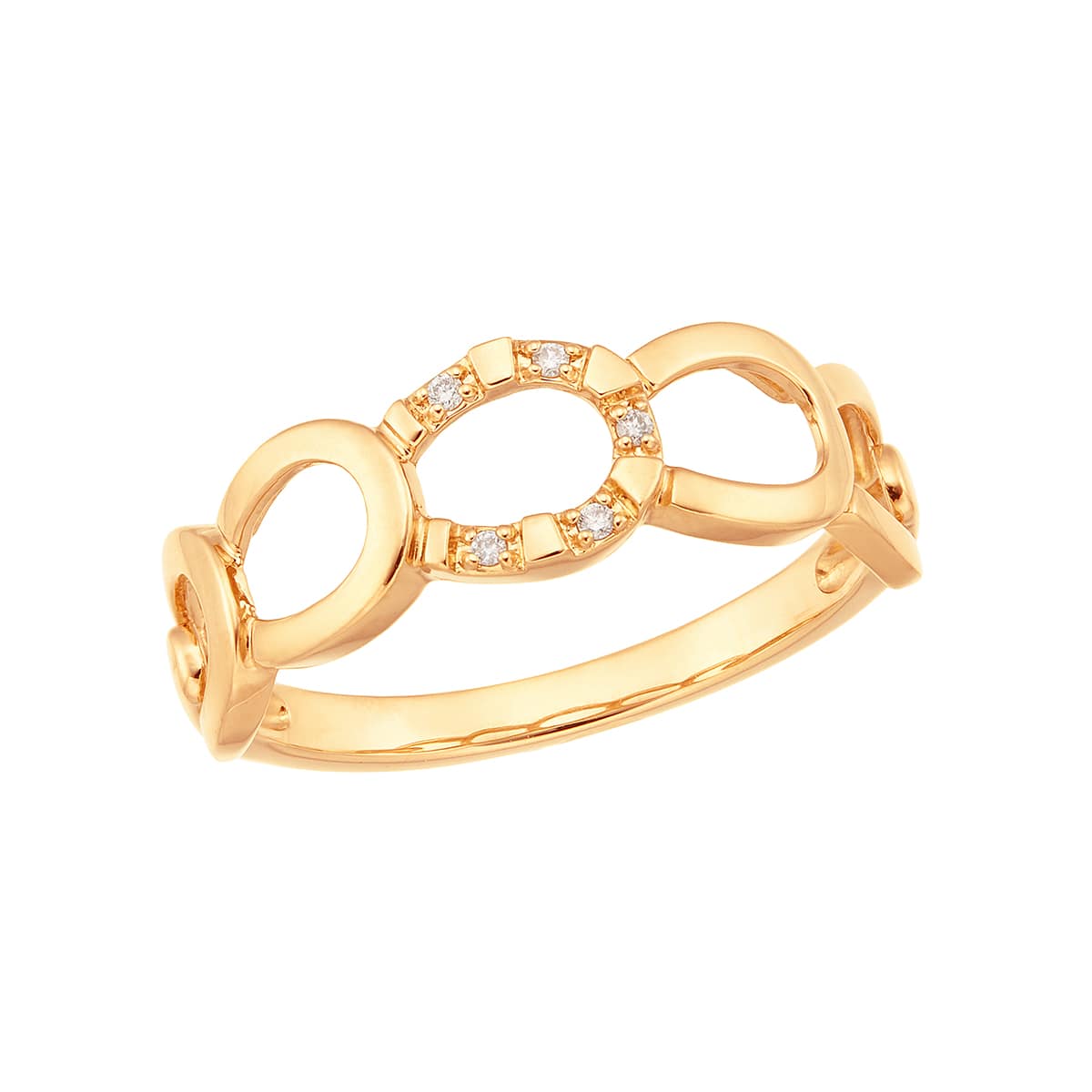 K18イエローゴールドダイヤモンドリング(RFR349-002)|TSUTSUMI