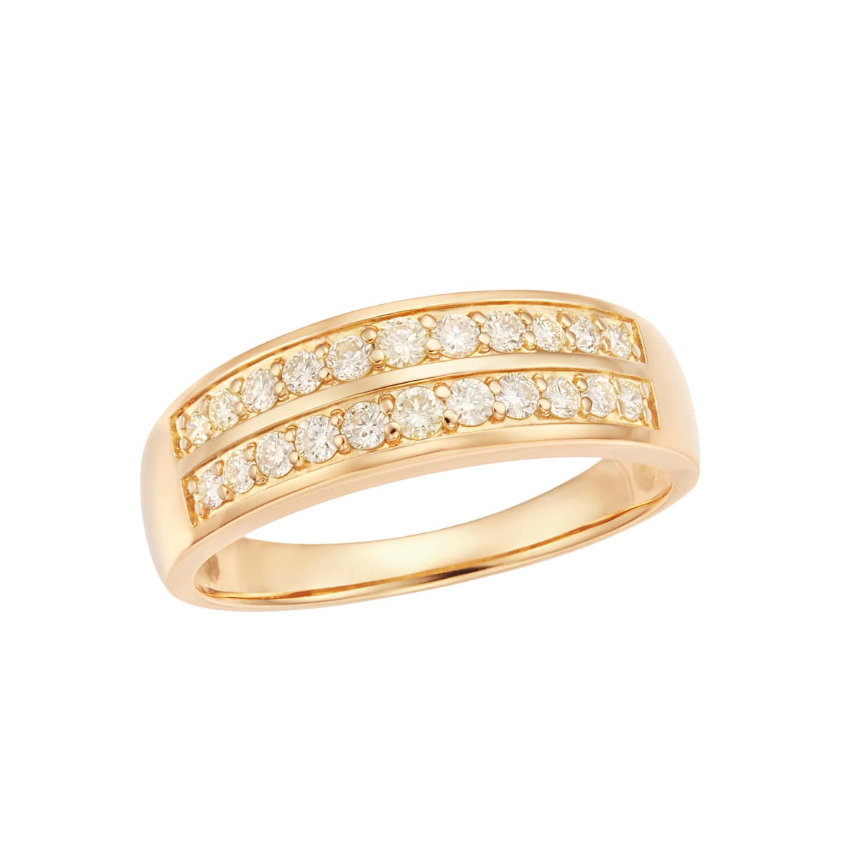 K18イエローゴールドダイヤモンドリング(RFR620-002)|TSUTSUMI