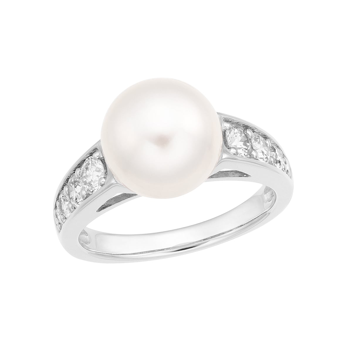 プラチナアコヤ真珠リング（8mm）(RFR097-001)|TSUTSUMI（ジュエリー