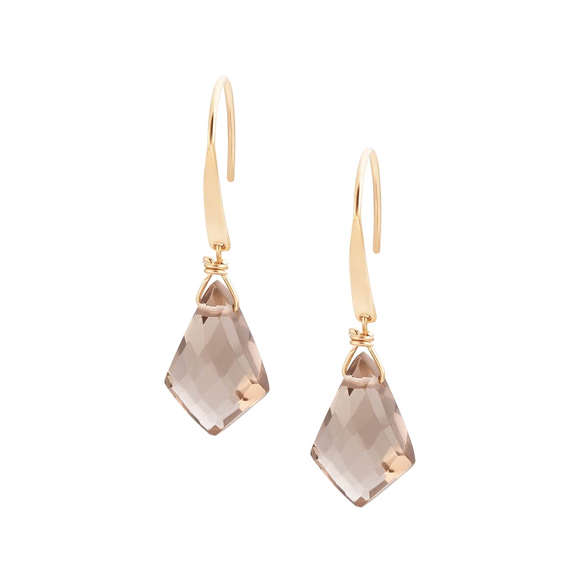 K10イエローゴールドアマゾナイトピアス(RPE901-002)|TSUTSUMI