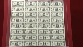 未裁断の1ドル札32枚｜開運！なんでも鑑定団｜テレビ東京