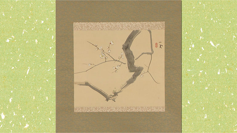 竹内栖鳳作「白梅」｜開運！なんでも鑑定団｜テレビ東京