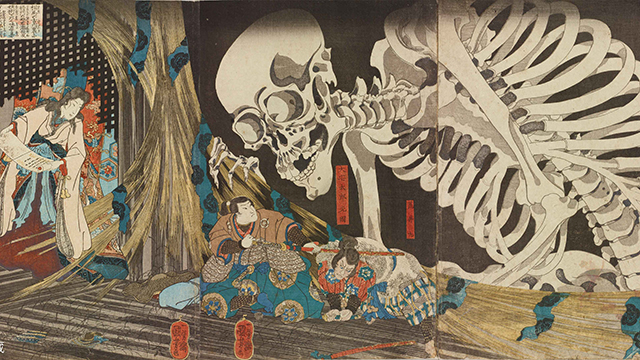 歌川国芳『相馬の古内裏』×中川翔子 ｜バックナンバー｜新美の巨人たち