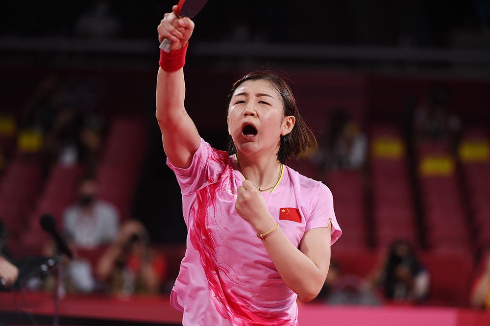 伊藤美誠 女子シングルス初の銅メダル獲得 陳夢が金メダル（五輪卓球