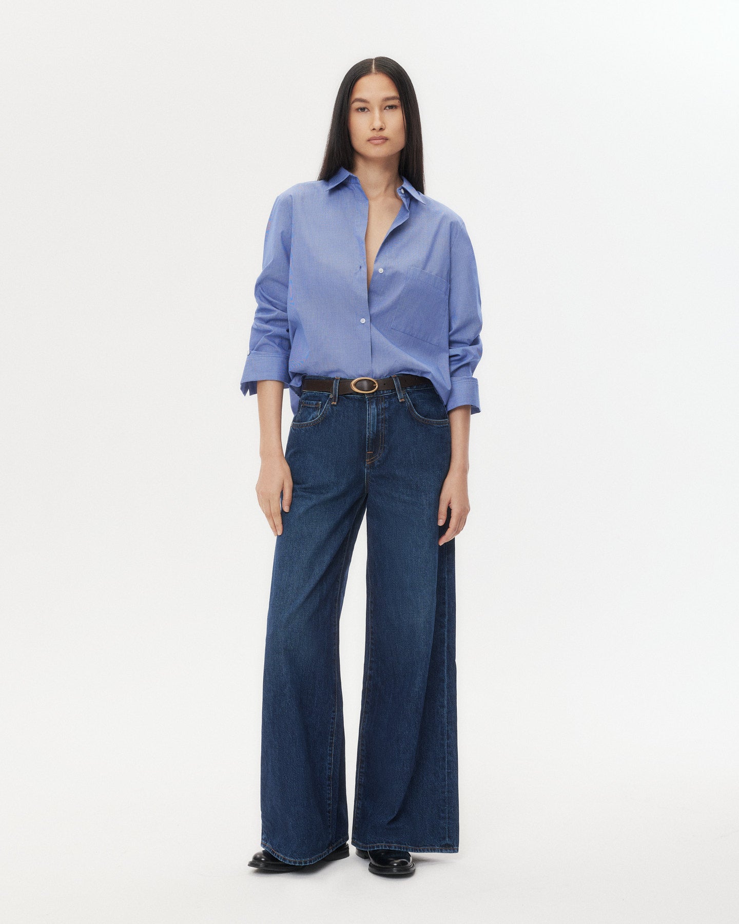 Dark wash Tiny Dancer Jean in Dark Wash Denim | TWP