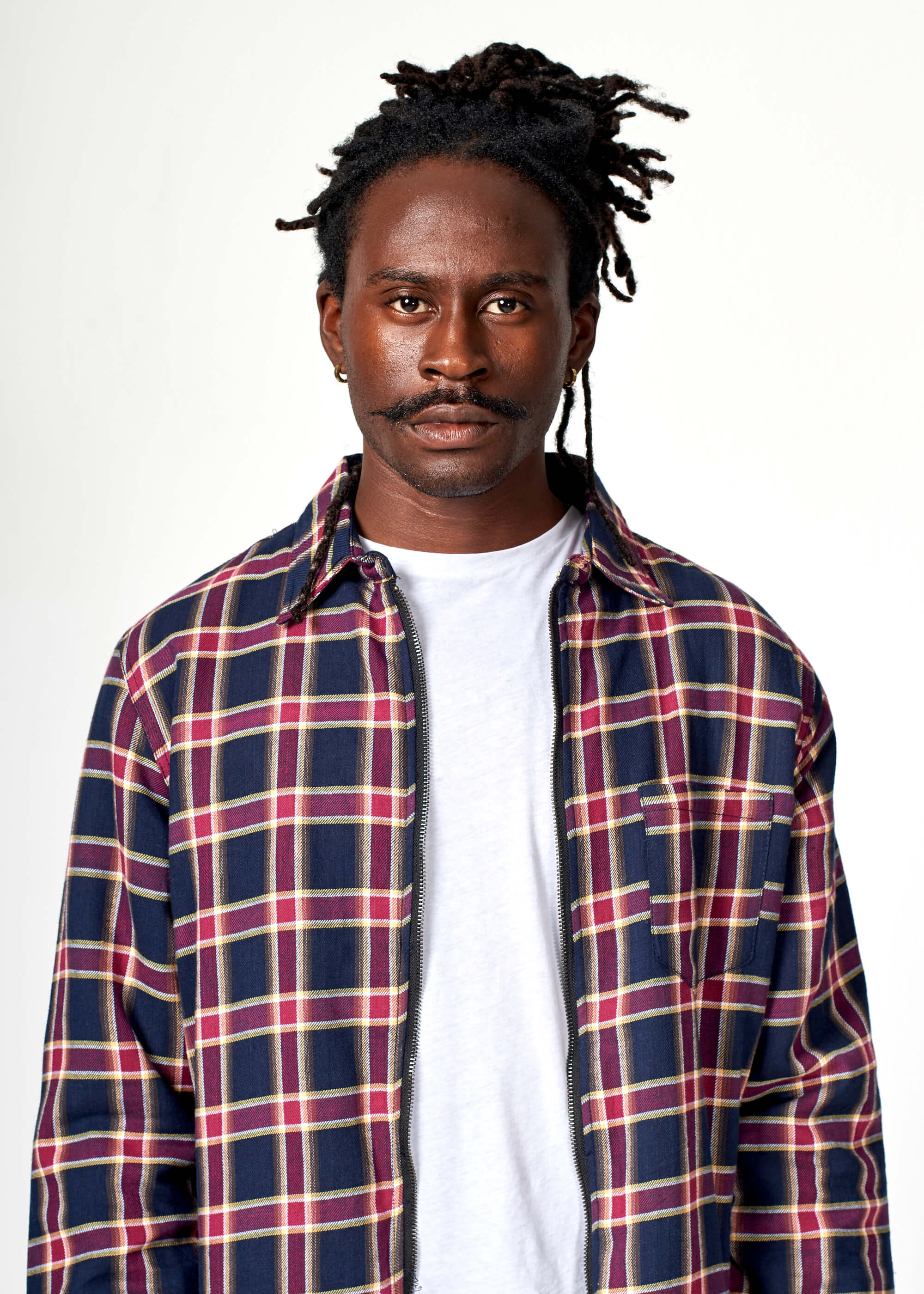 TY03 / Plaid Zip Shirt - TYLRD