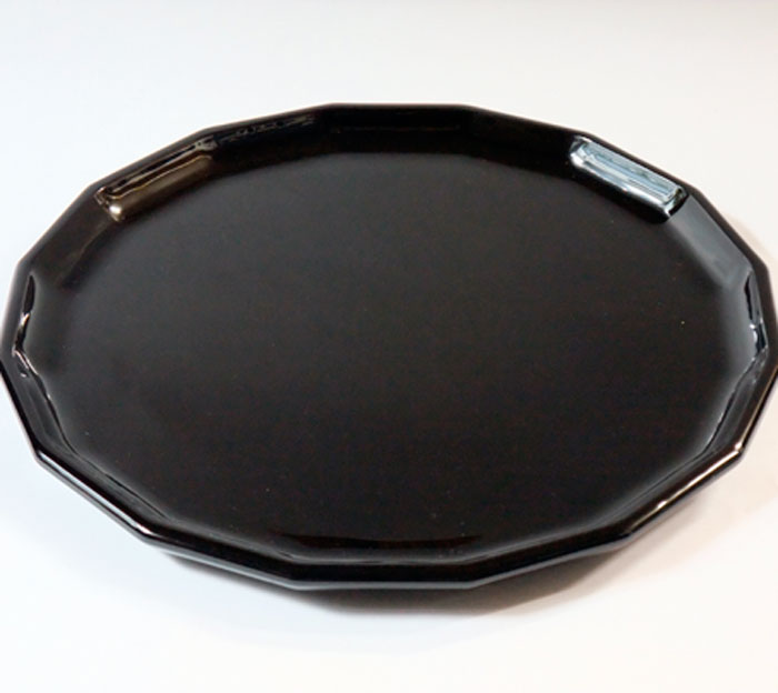 漆器=尺多角形盆（盆・膳類）