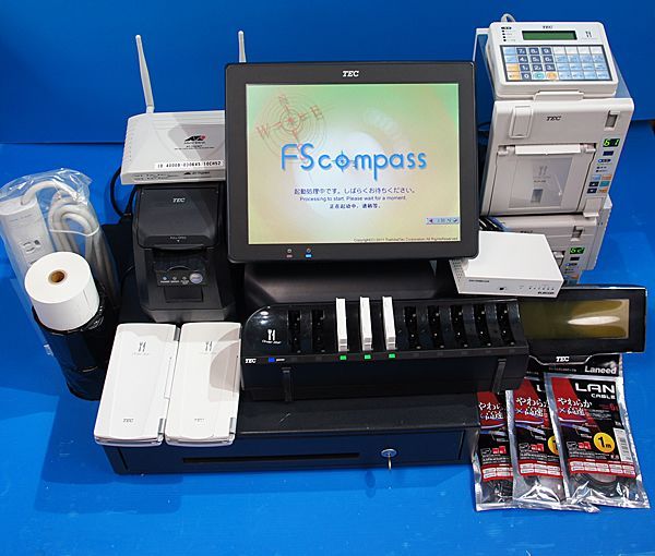 中古ポスレジ販売ドットコム】東芝テック 東芝TEC QT-10 飲食店用 HTL