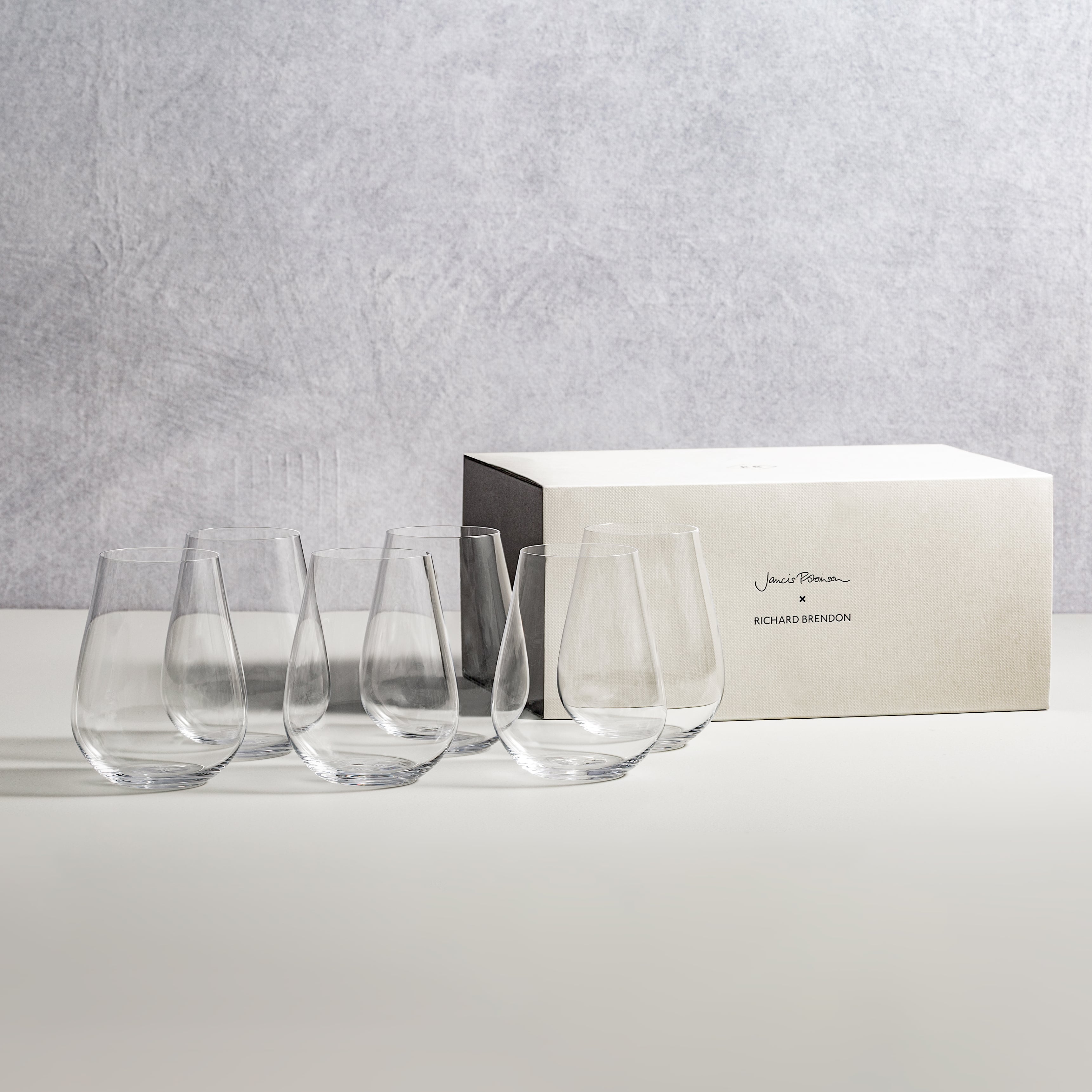 ザ・ジャンシス・ロビンソン ステムレスグラス セット（6脚入）