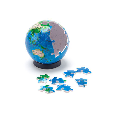 3D球体パズル 地球儀 袋入り | 宇宙グッズ・宇宙食の通販 JAXA宇宙