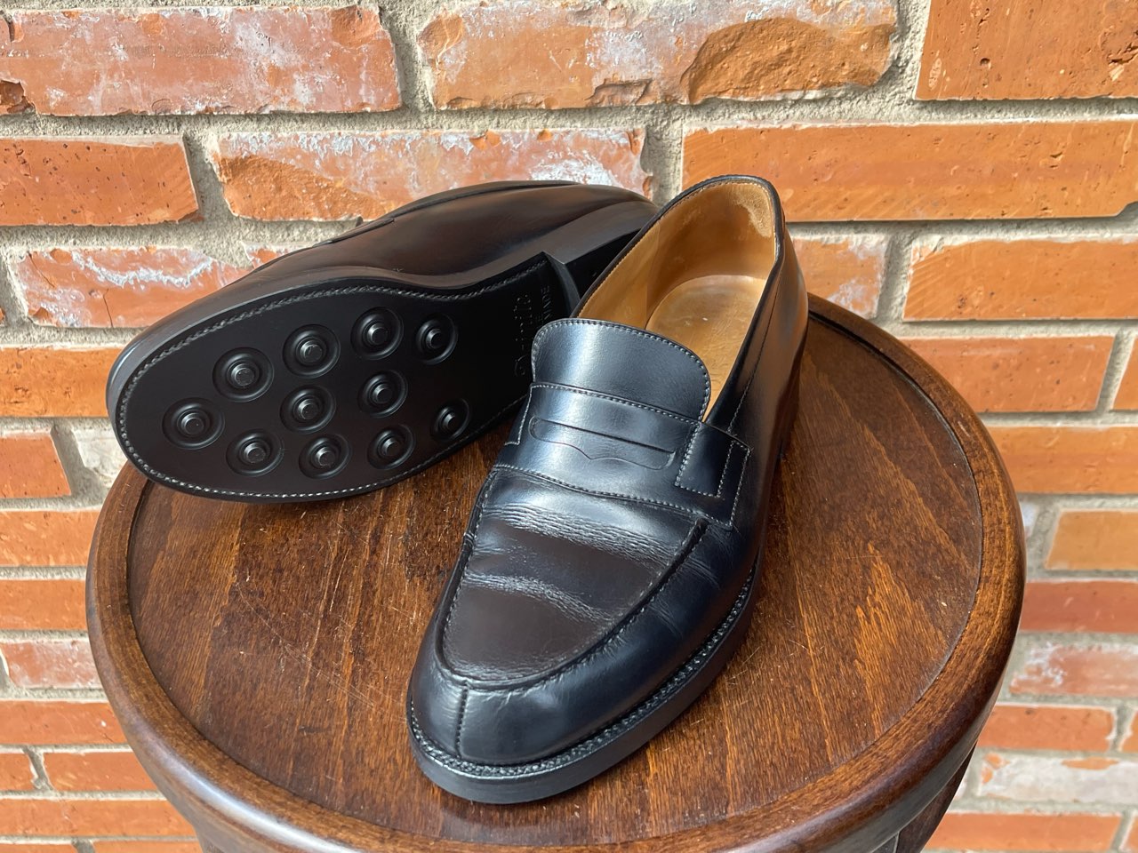 J.M.WESTON 】JMウエストン 180 シグニチャーローファー ラバーソール