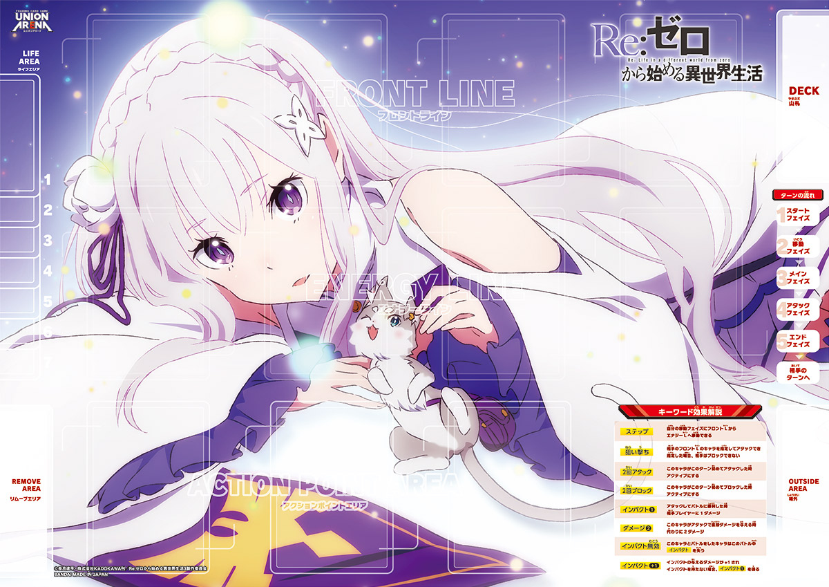 UNION ARENA スタートデッキ Re:ゼロから始める異世界生活 【UA40ST