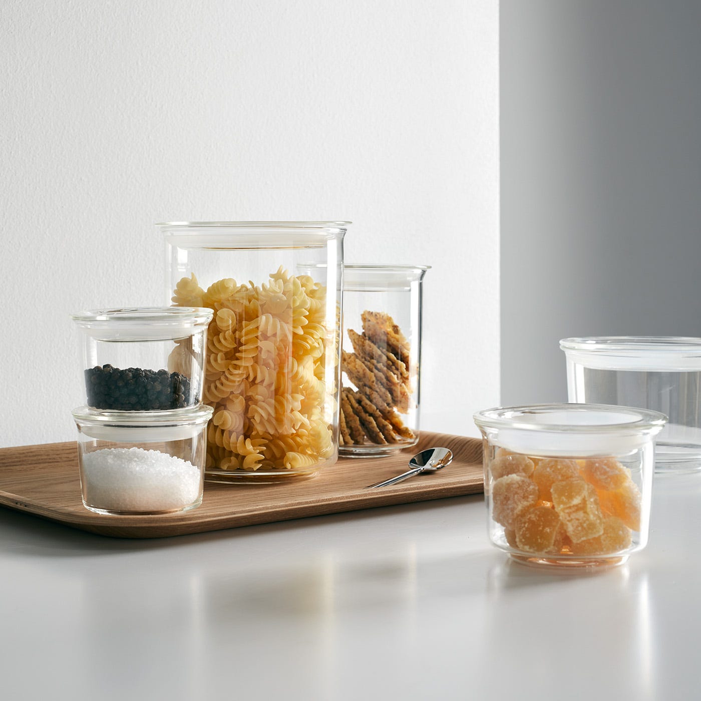 Non-Slip Teak Large Tray by KINTO | Unison