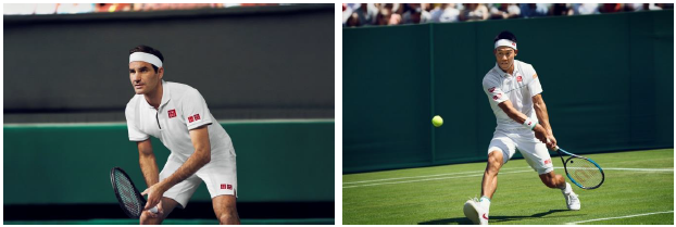 ロジャー・フェデラー選手、錦織 圭選手 大会着用モデルの新作ウエアを