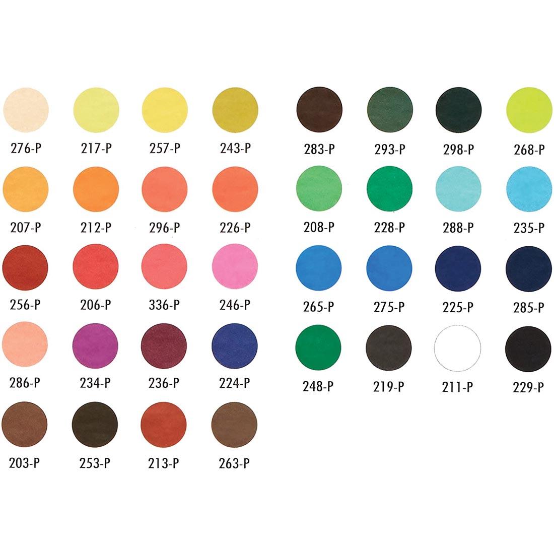 Prismacolor Premier Nupastel Color Sticks 36-Color Set