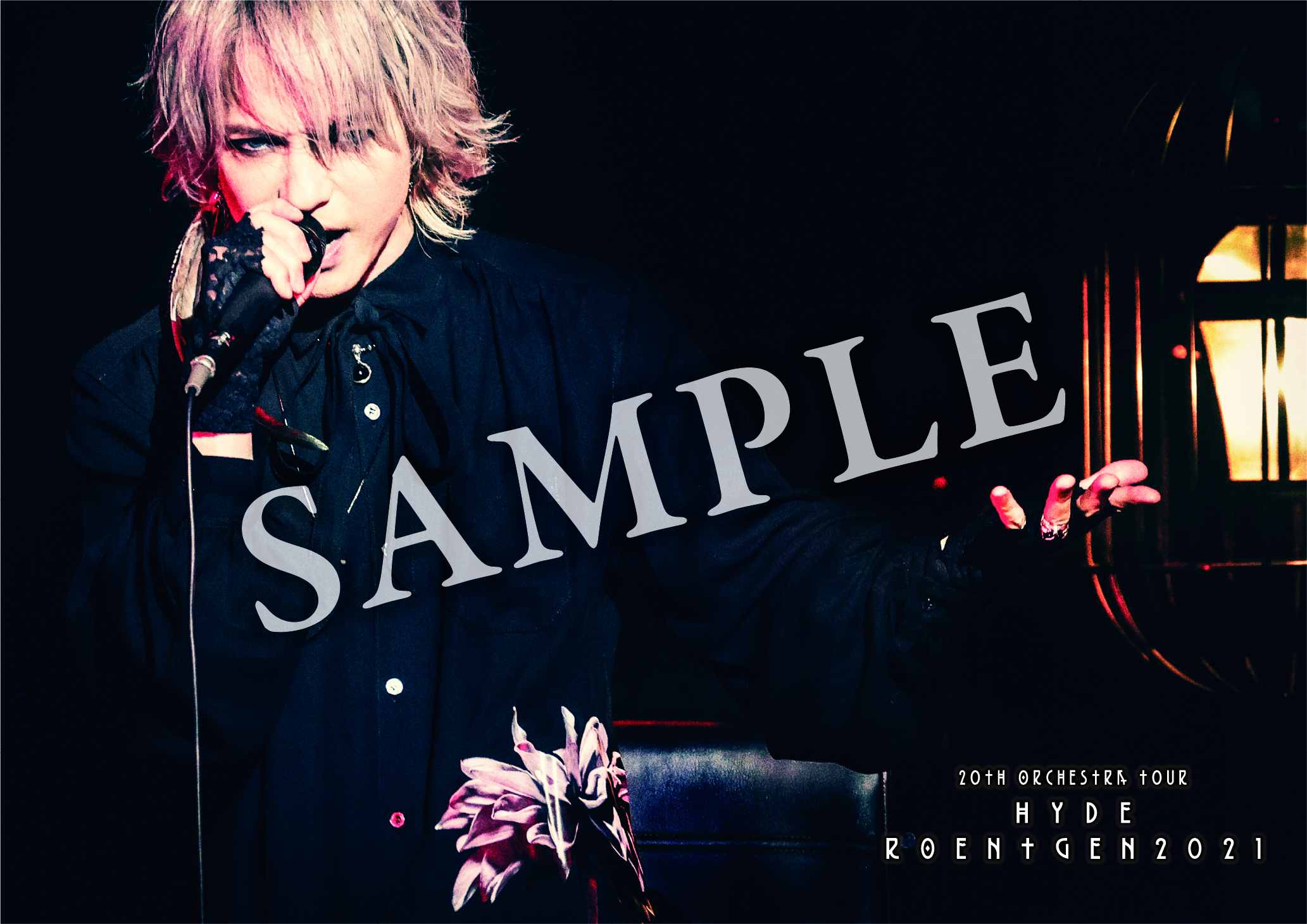 HYDE 20th Anniversary ROENTGEN Concert 2021』 特典デザイン決定