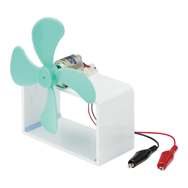 UCHIDASウチダス緑プロペラモーター台 140型 P4717: 理科