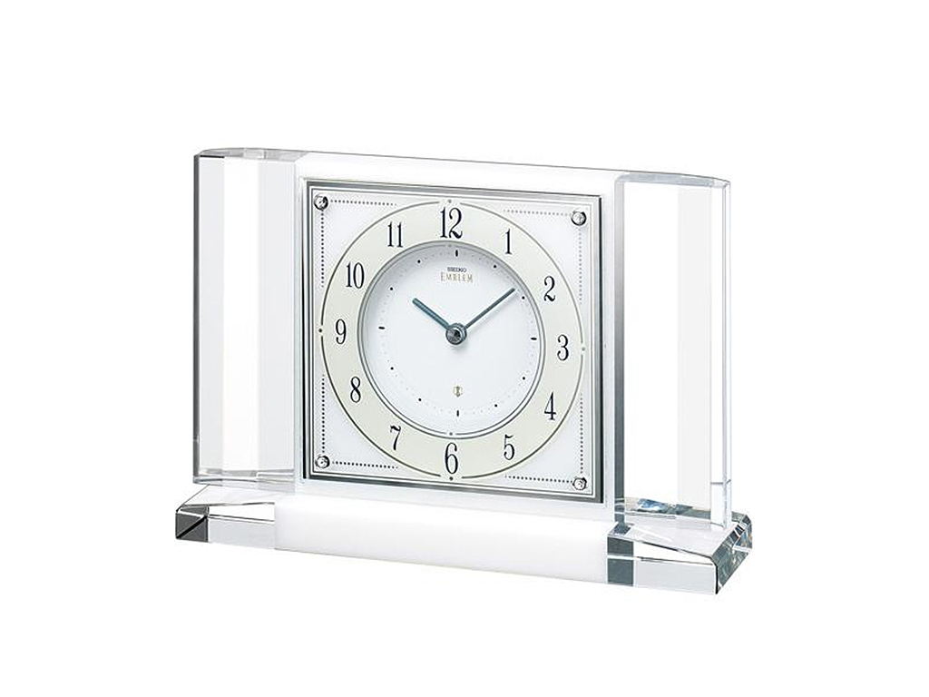 セイコー【エンブレム】シンプルモダンな置時計 | 静岡の宝石・時計
