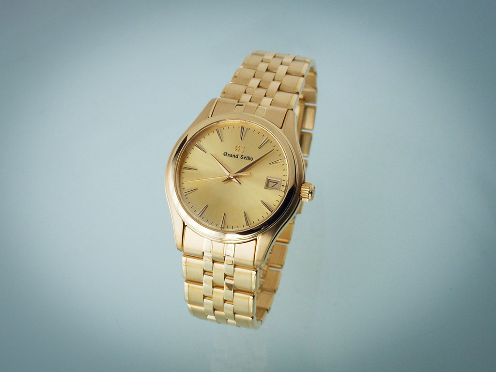 Grand Seiko＞SBGX218 /ヘリテージコレクション/K18イエローゴールド