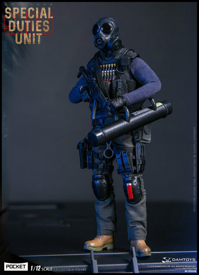 DAM】PES008 1/12 POCKET ELITE SERIES: HONGKONG SDU (SAM SIR) 香港