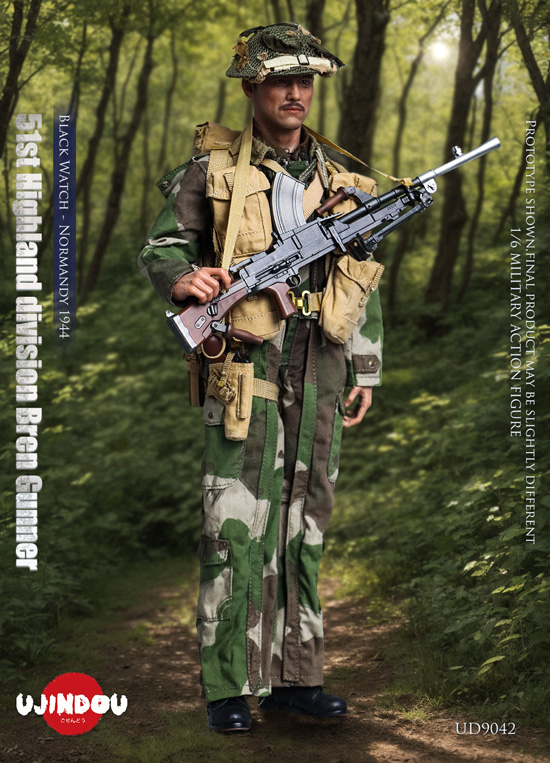 UJINDOU】UD9042 1/6 WW2 British Infantry,51st Highland division