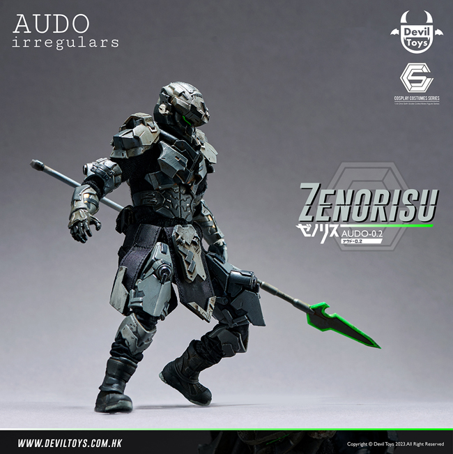 Devil Toys X AUDOirregulars】Zenorisu 1:12 collectible Figure