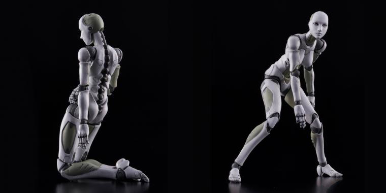 1000toys】1/12 合成人間♀ 女型 第二次生産(1/12スケールアクション