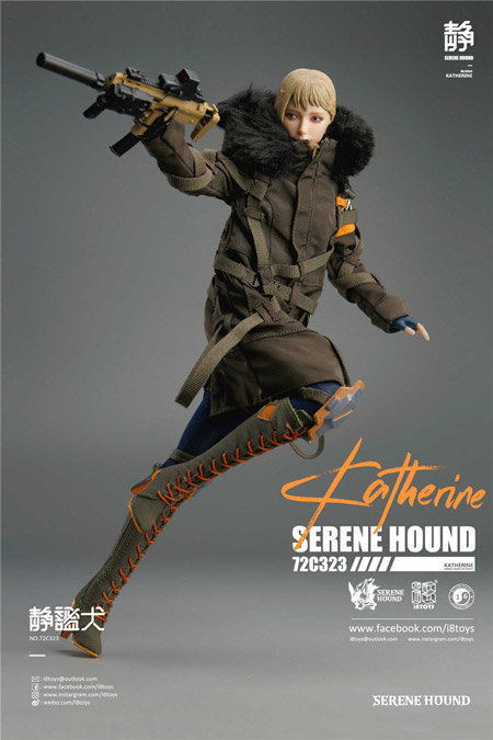 i8TOYS】1/6 NO.72C323 KATHERINE Serene Hound Troop キャサリン