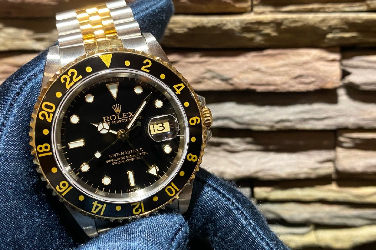 オススメ優良個体！GMTマスターII 16713 A番 ジュビリー 黒文字