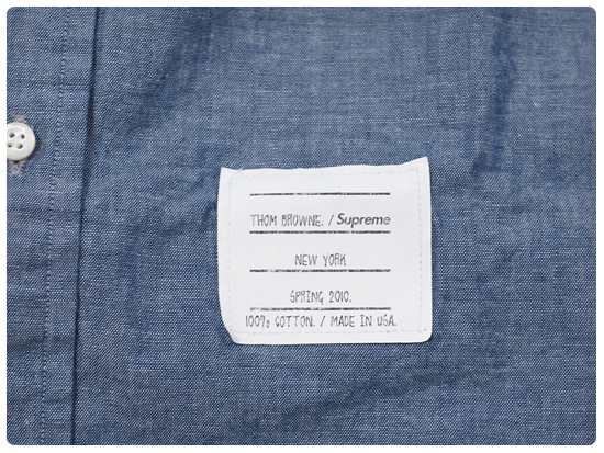 Supreme | Thom Browne シャツ - UG.SHAFT