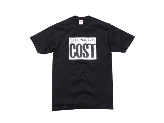 Cost Phone Number Tee | Supreme - UG.SHAFT