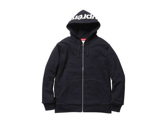 Supreme - Hood Logo Thermal Zip Up Hoodie - UG.SHAFT