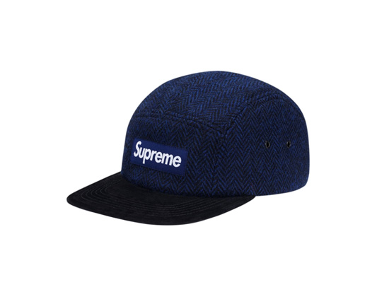 Supreme - Harris Tweed Herringbone Camp Cap - UG.SHAFT