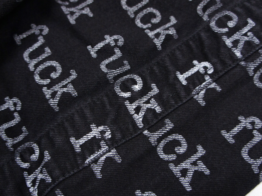 Supreme - Fuck Denim Tote - UG.SHAFT