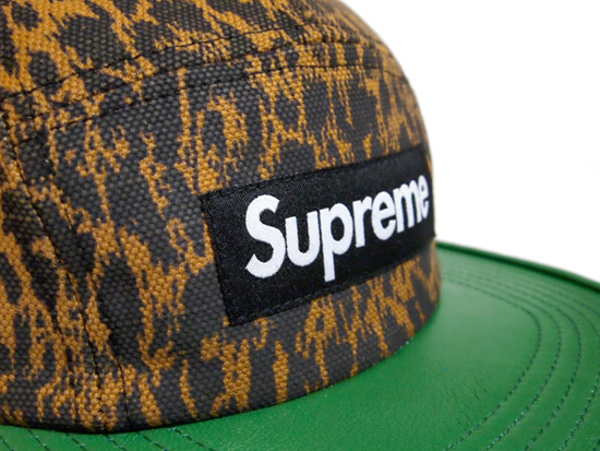 Supreme - Leopard W/ Leather Visor Camp Cap - UG.SHAFT