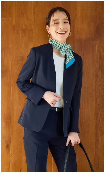 スーツスクエア“WHITE”の名品シリーズ for ladies 選ばれ続ける