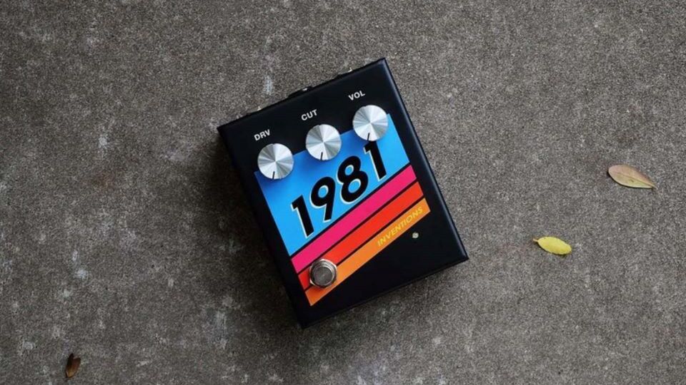 1981 Inventions Announces Limited Edition DRV Pedal With Retro