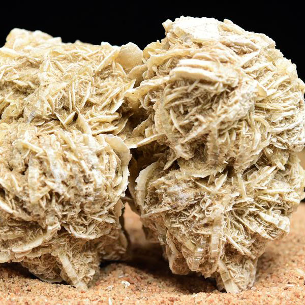 デザートローズ(砂漠の薔薇) クラスター原石｜メキシコ・サマラユ砂丘